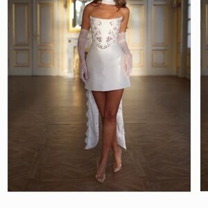 Rosie Etienne Everly Bridal Mini Dress